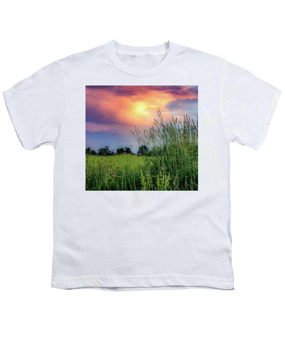  Youth T-Shirt featuring the photograph Country Colors by Kendall McKernon