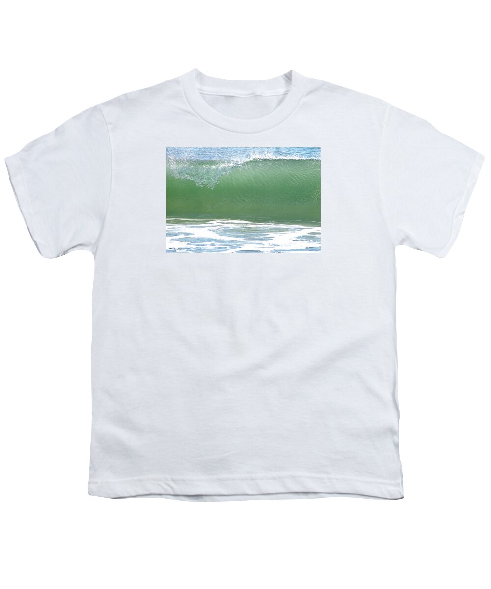 Ocean Youth T-Shirt featuring the photograph Curl by Newwwman