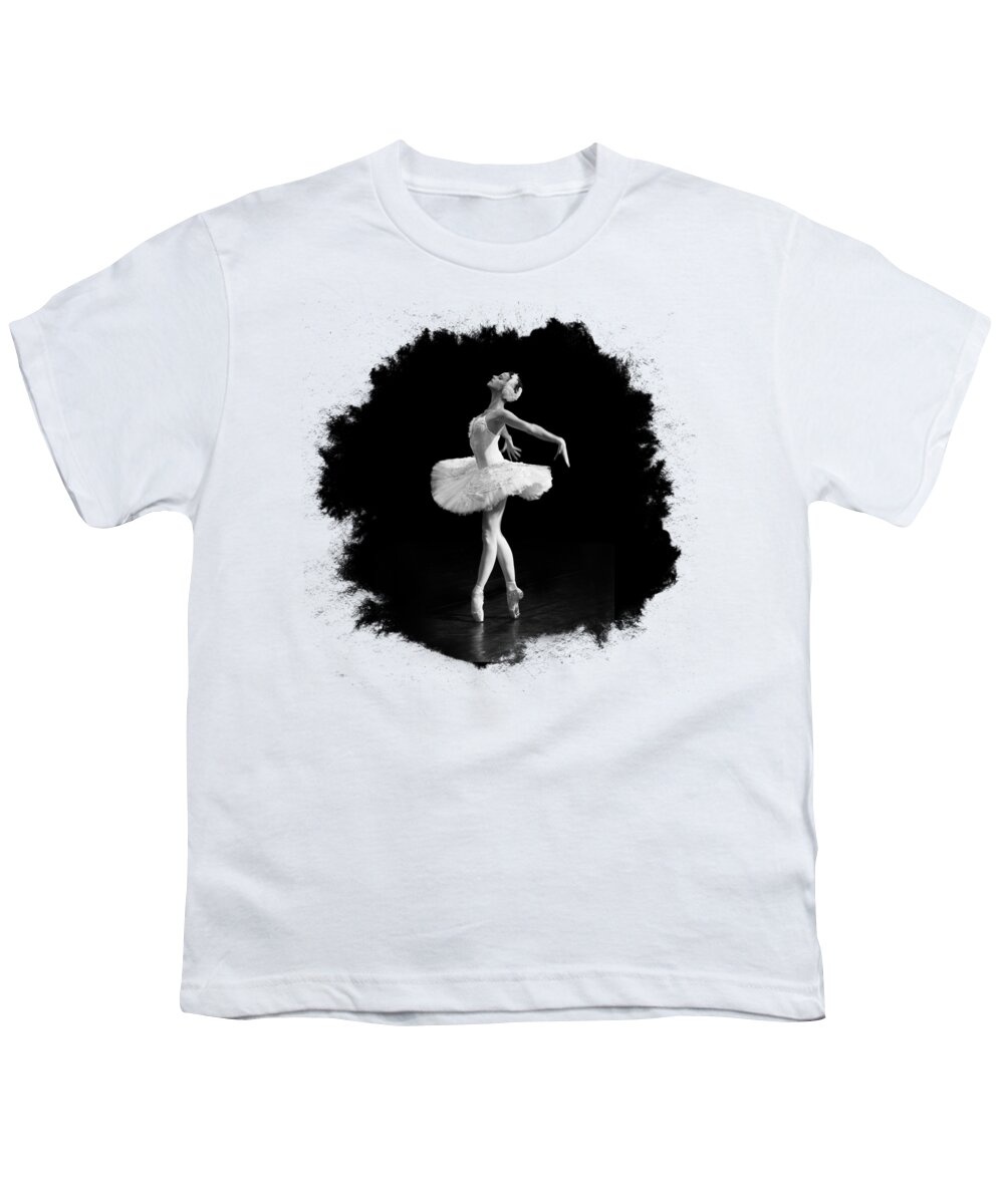 Clare Bambers Youth T-Shirt featuring the photograph Dying Swan I T Shirt Customizable by Clare Bambers