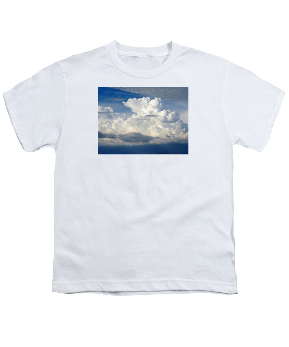 Dreamy Youth T-Shirt featuring the photograph Dynamo Sky 3 by Lynda Lehmann
