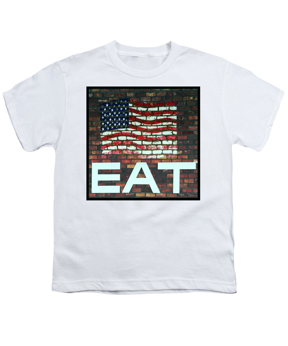 Eat Youth T-Shirt featuring the photograph Eat by Peggy Dietz