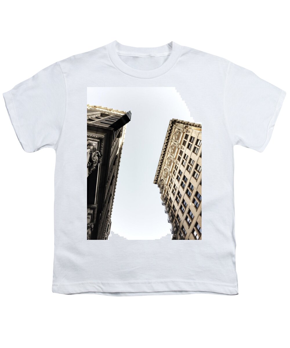 Architecture Youth T-Shirt featuring the photograph Vintage L.A. #3 by Mark David Gerson