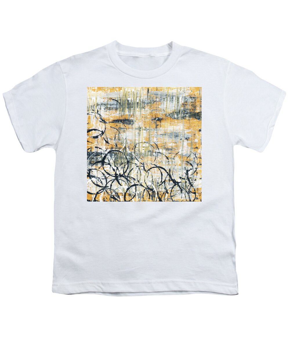 Painting Youth T-Shirt featuring the painting Falls Design 3 by Megan Aroon