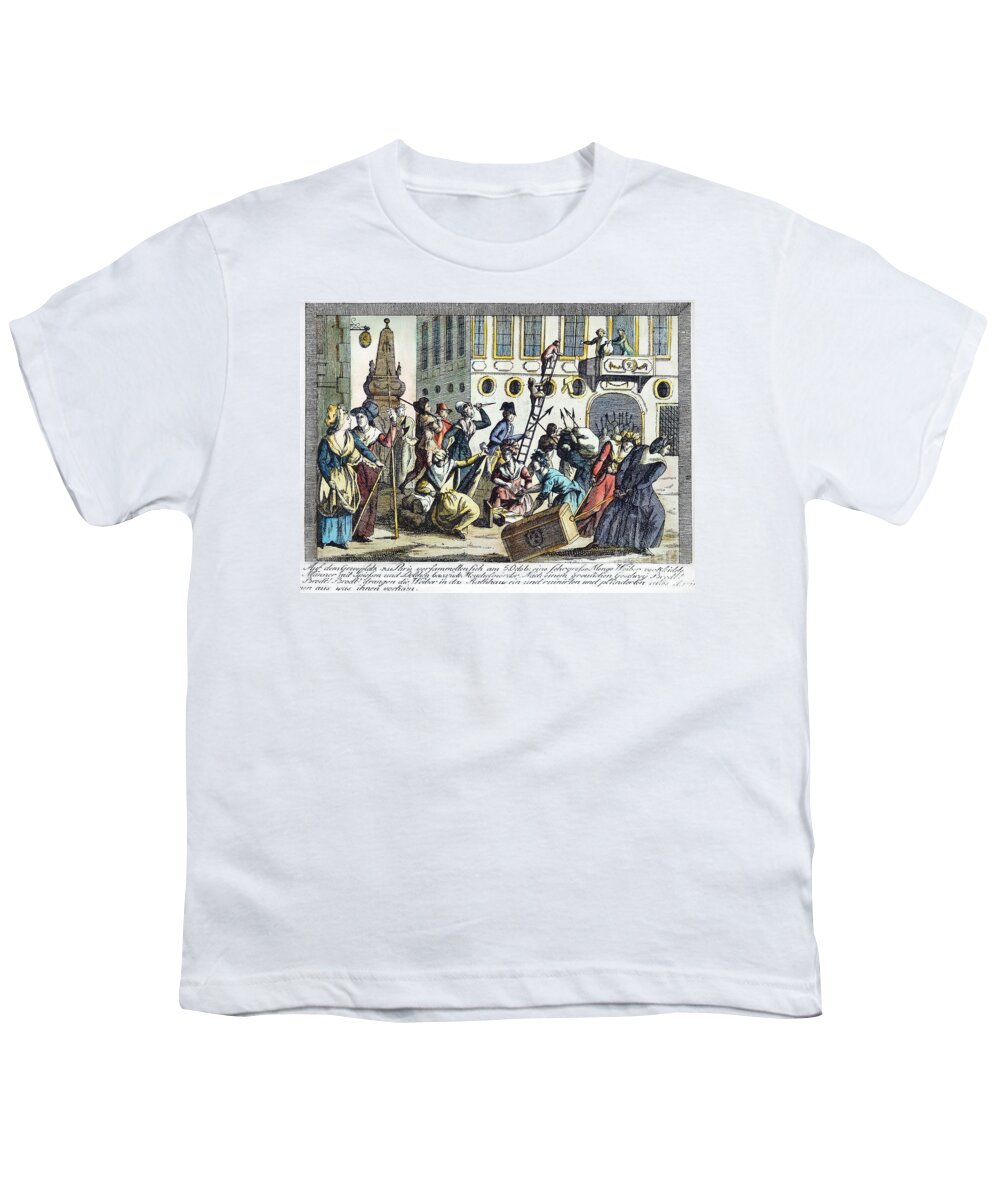 1789 Youth T-Shirt featuring the photograph French Revolution, 1789 by Granger