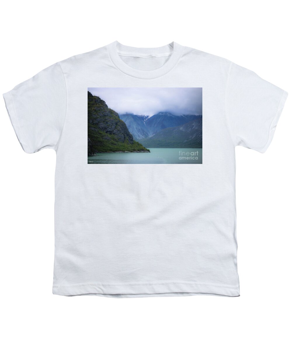 Glacier Bay National Park Youth T-Shirt featuring the photograph Glacier Bay Alaska Four by Veronica Batterson