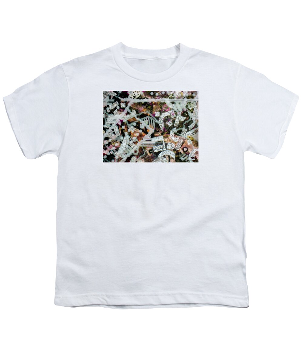 Black Youth T-Shirt featuring the photograph Shifting Layers #1 by Alone Larsen
