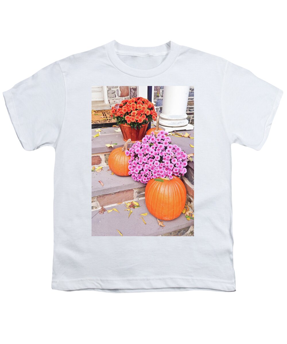 Happy Thanksgiving Greeting Cards Youth T-Shirt featuring the photograph Happy Thanksgiving by Ann Murphy