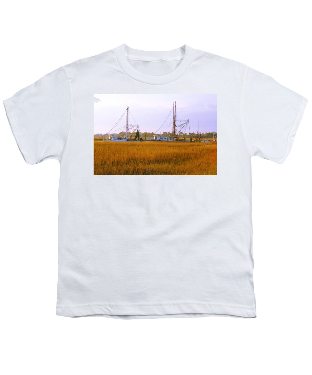 James Island Youth T-Shirt featuring the photograph James Island by Charles Harden