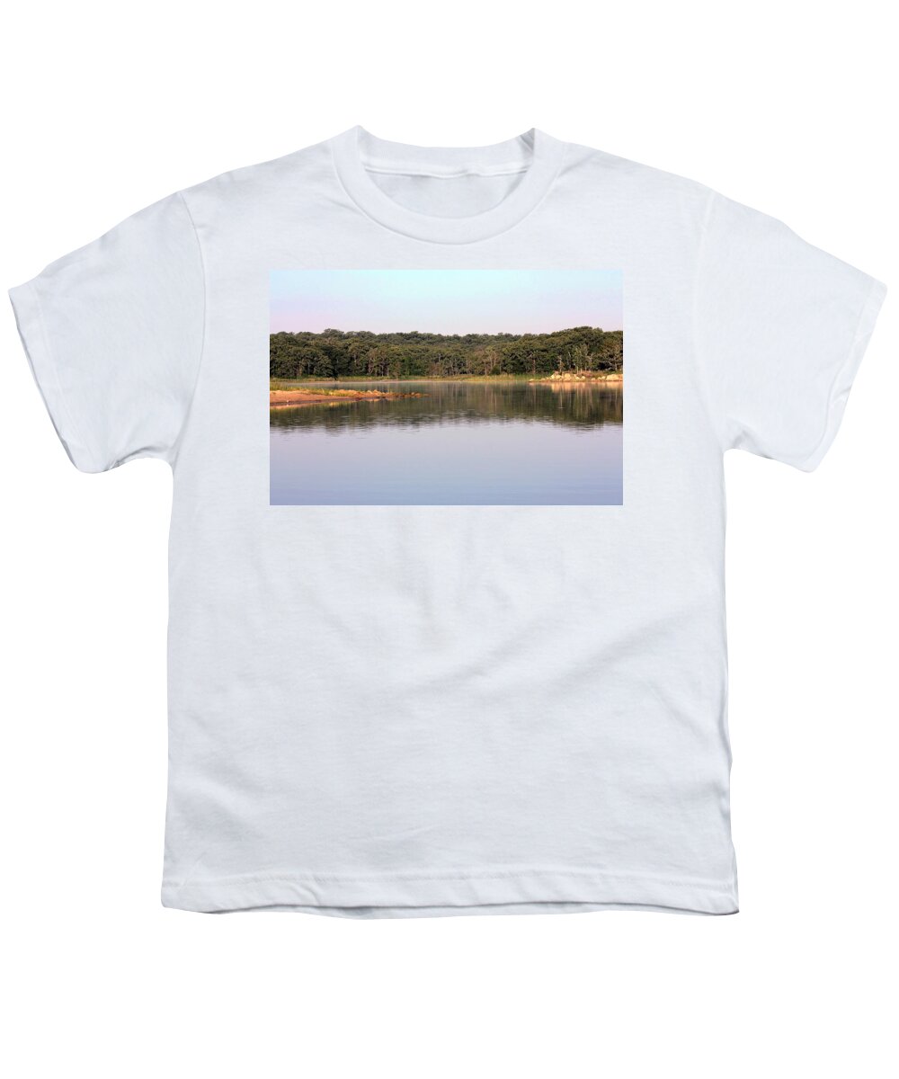 Nature Youth T-Shirt featuring the photograph Lake Murray Cove by Sheila Brown