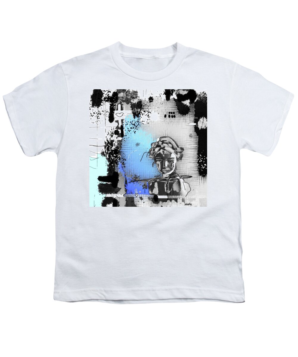 Lost Love Youth T-Shirt featuring the digital art Lost Love by Sladjana Lazarevic