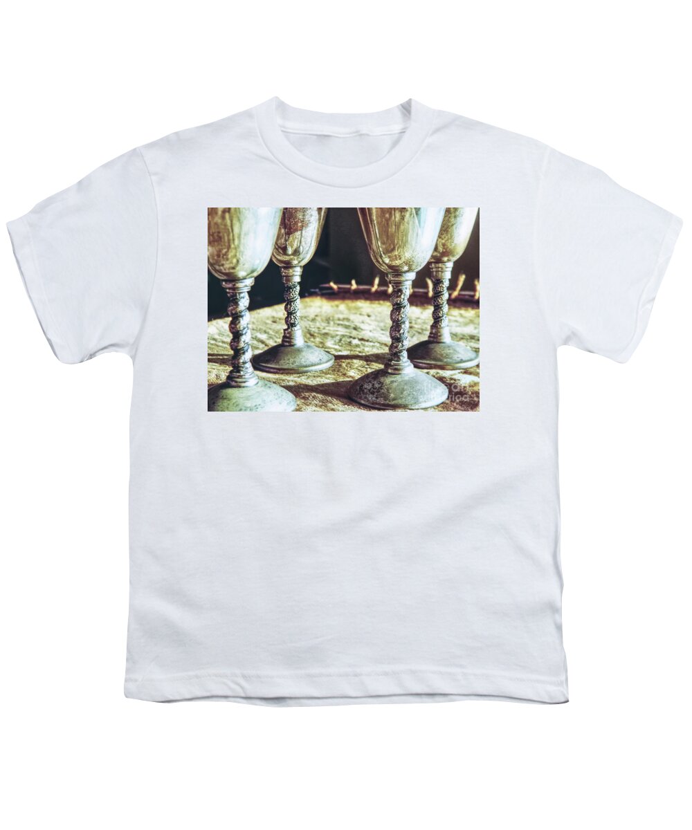 Macro Youth T-Shirt featuring the photograph Macro Goblets Still Life by Phil Perkins