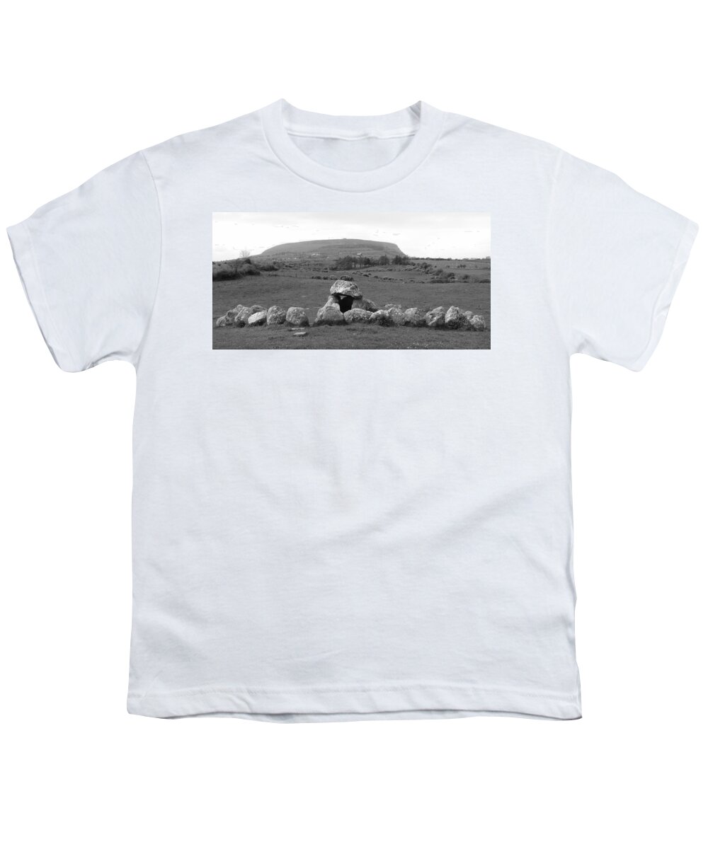 Dolmen Youth T-Shirt featuring the photograph Megalithic Monuments Aligned by John Moyer