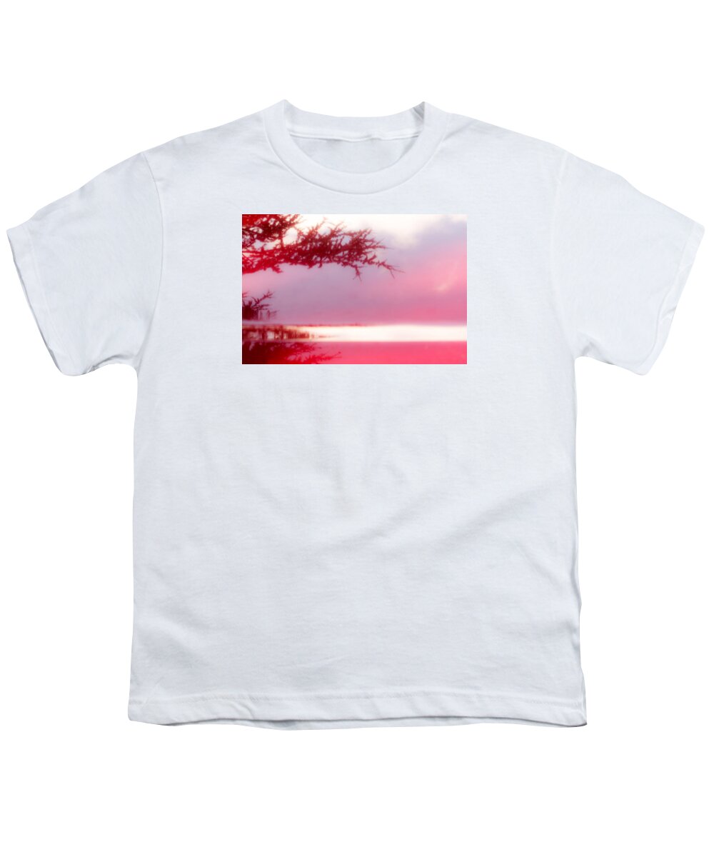 Tree Youth T-Shirt featuring the photograph Misty Morn by Bob Cournoyer