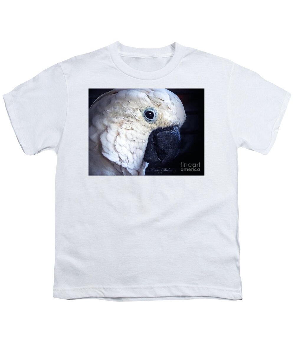 Moluccan Youth T-Shirt featuring the photograph Moluccan Cockatoo by Melissa Messick