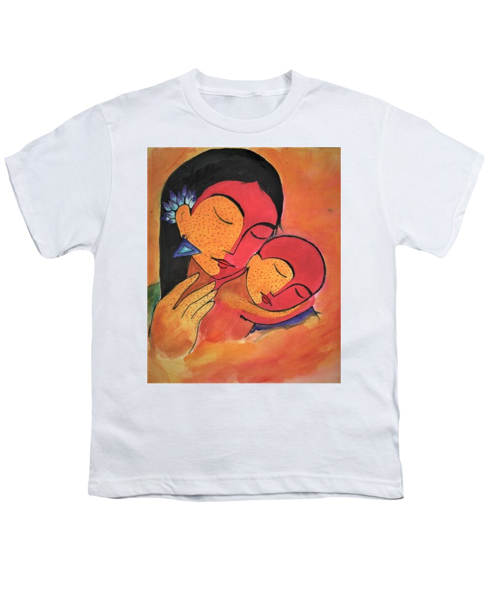 Mother's Love Youth T-Shirt by Vijay Sonar Fine Art America