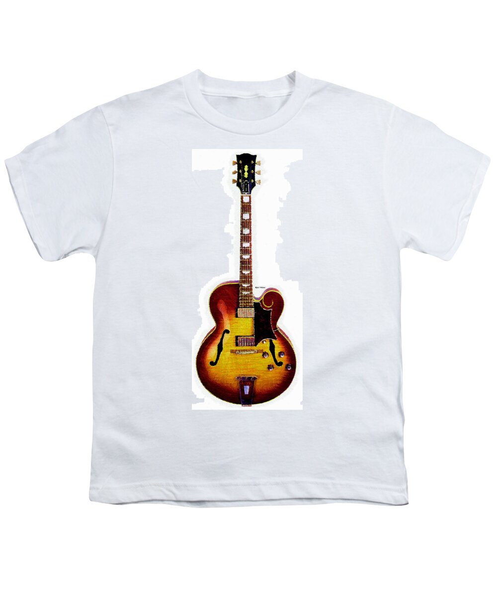 Rafael Salazar Youth T-Shirt featuring the digital art Music Sounds by Rafael Salazar