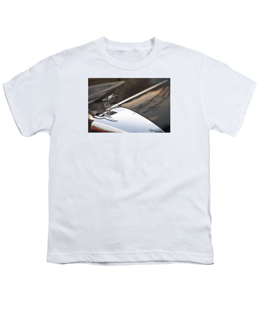 Bentley Youth T-Shirt featuring the photograph On the wings by Antonio Ballesteros