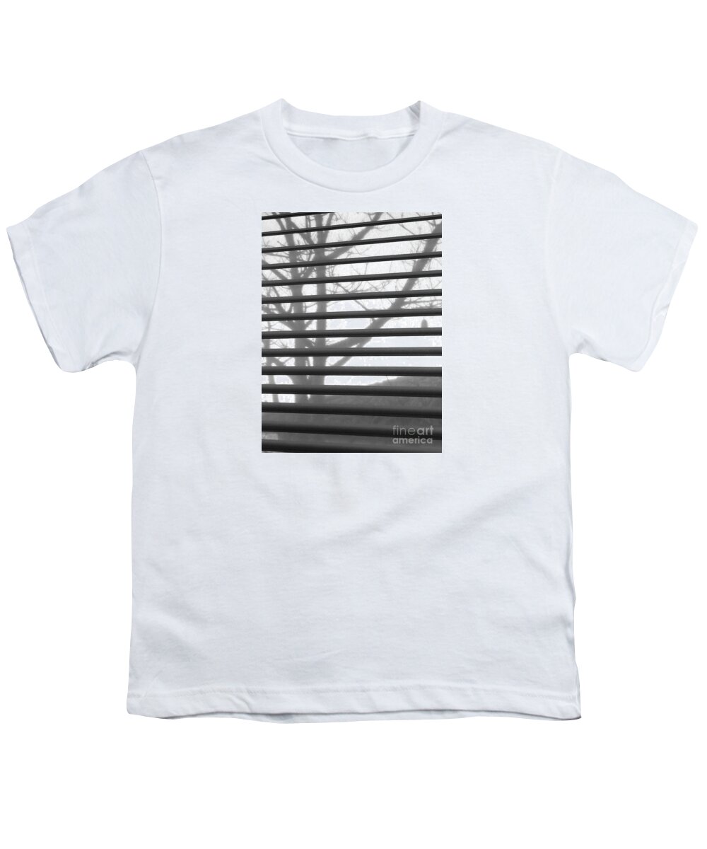 Window Youth T-Shirt featuring the photograph Outside by Maria Aduke Alabi
