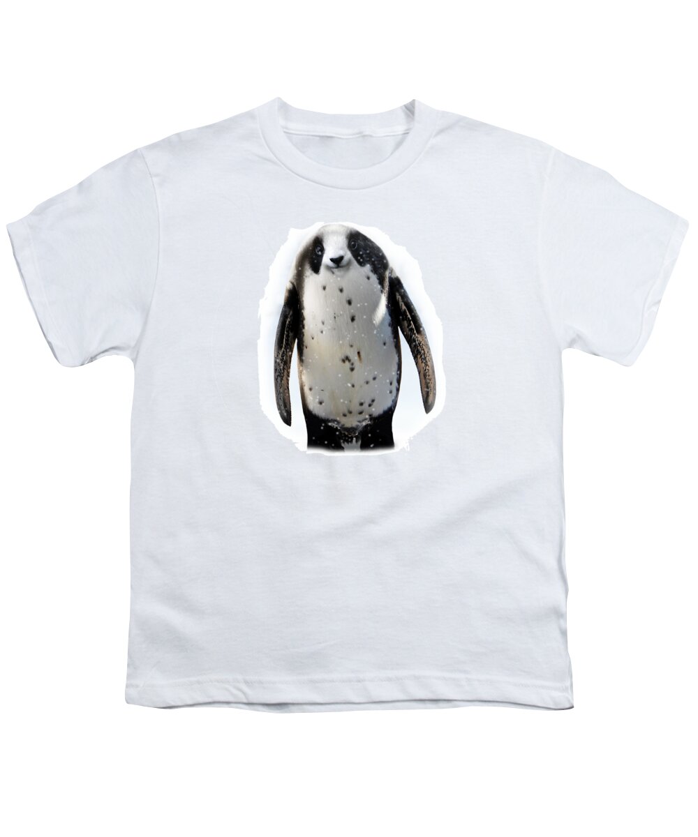 Penguin Youth T-Shirt featuring the photograph Panguin by Gravityx9 Designs