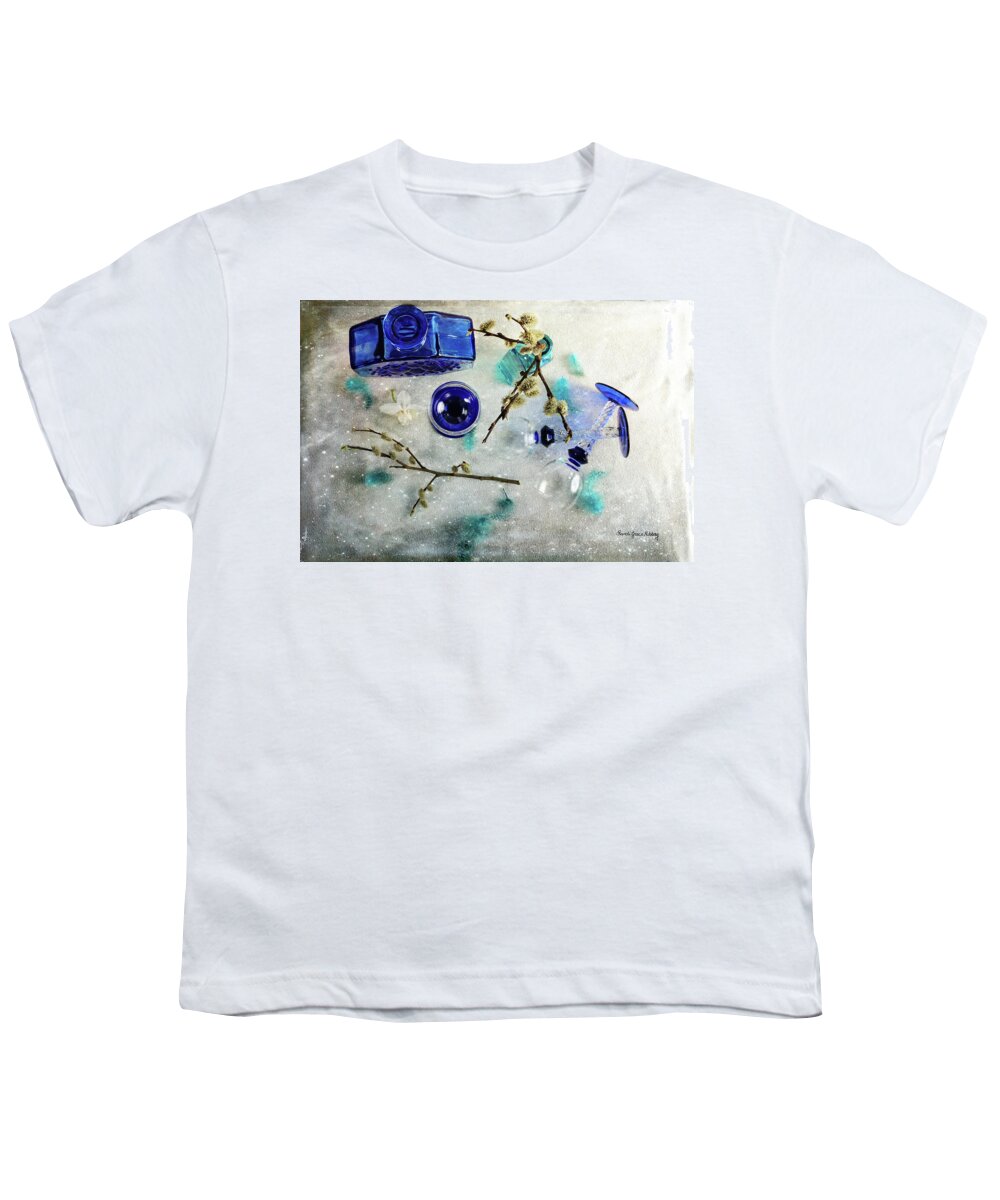 Blue Youth T-Shirt featuring the photograph Perfectly Blue by Randi Grace Nilsberg