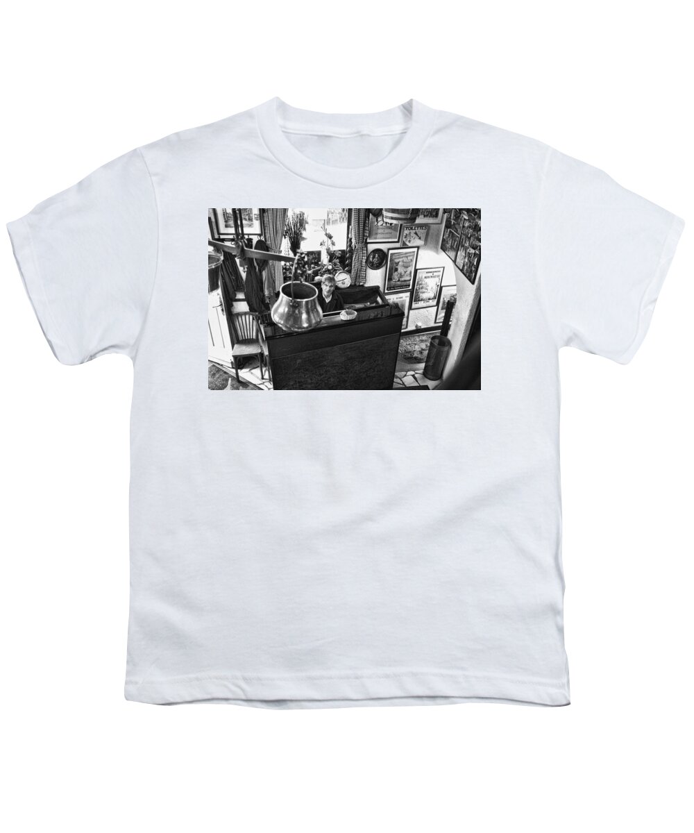 Monmartre Youth T-Shirt featuring the photograph Piano Player by Hugh Smith