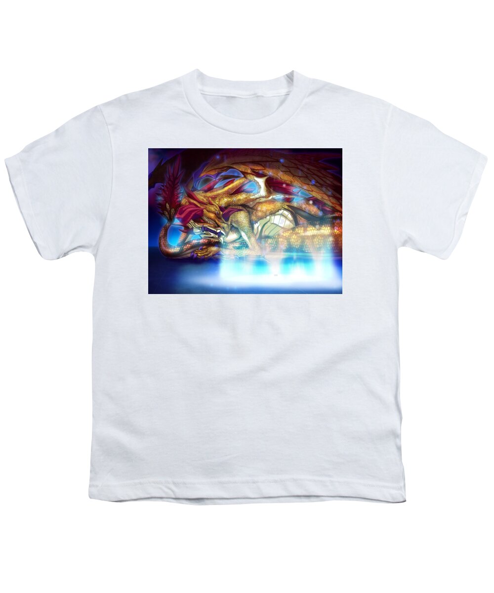 Princess X Youth T-Shirt featuring the digital art Princess X by Maye Loeser