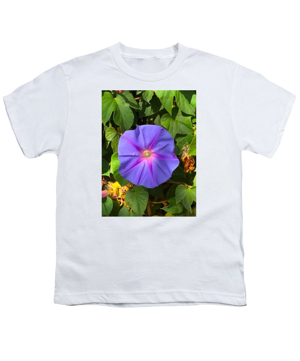 Fauna Youth T-Shirt featuring the photograph Purple Star by Brad Hodges