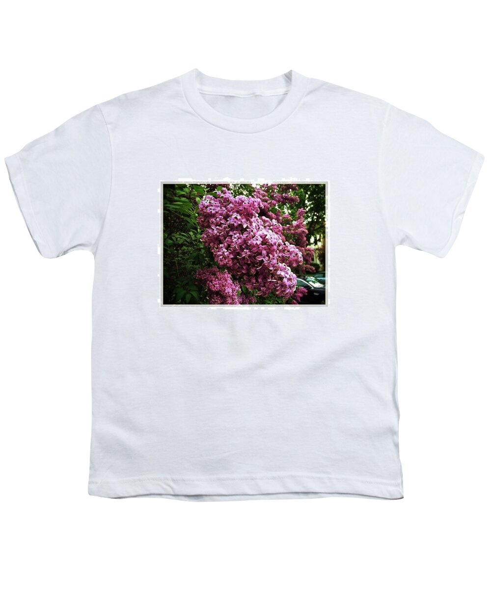 Flowers Youth T-Shirt featuring the photograph Remnants Of A Glory Now Gone by Nick Heap
