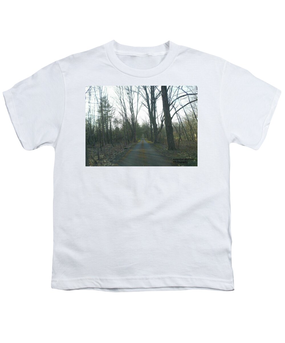  Youth T-Shirt featuring the photograph Road to Perdition by Stephanie Piaquadio