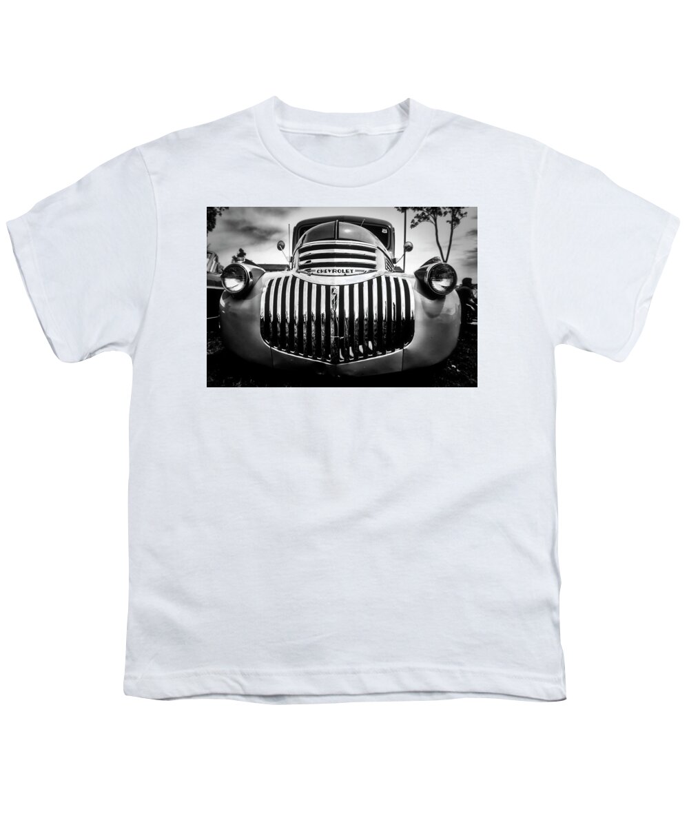 Cars Youth T-Shirt featuring the photograph See the USA In Your Chevrolet by Mark David Gerson