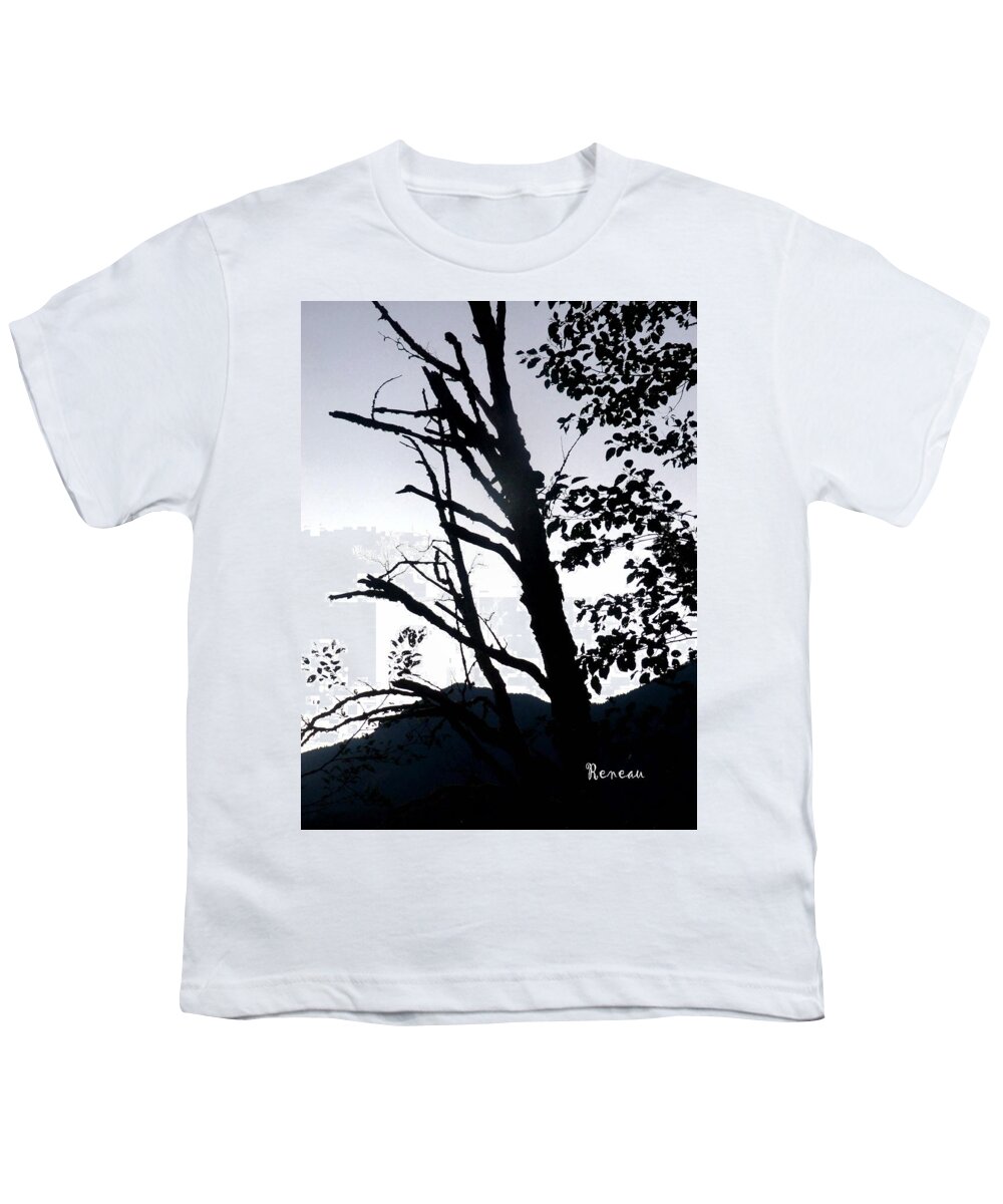 Tree Youth T-Shirt featuring the photograph Shadow Tree by A L Sadie Reneau