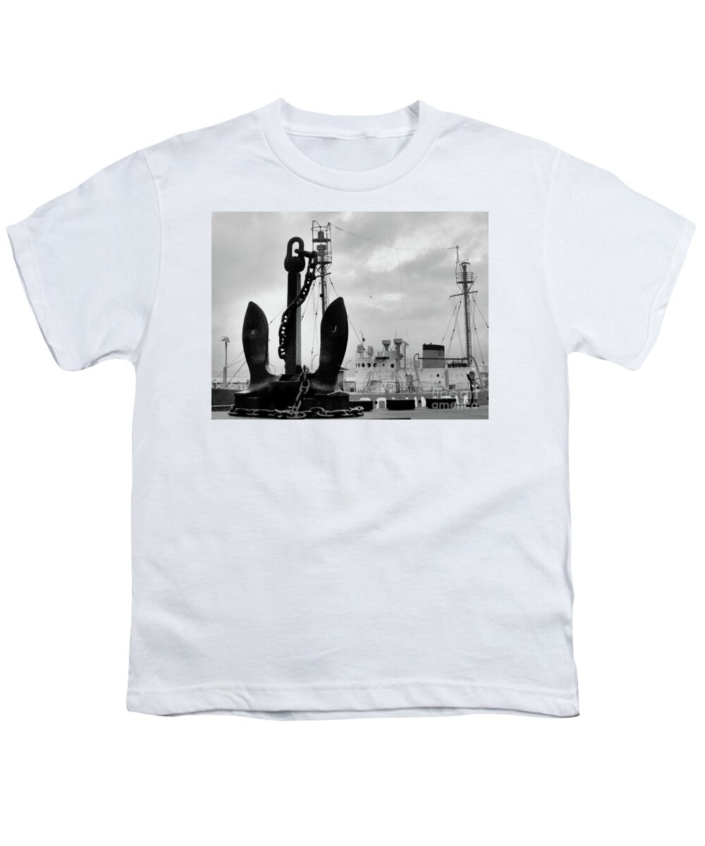 Ship Anchor Youth T-Shirt featuring the photograph Ship Anchor by Scott Cameron