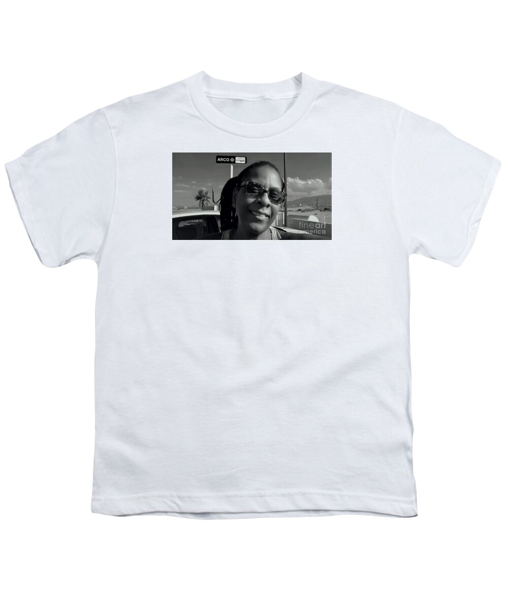 Selfies Youth T-Shirt featuring the photograph SiMPLY Mi 2 by Angela J Wright