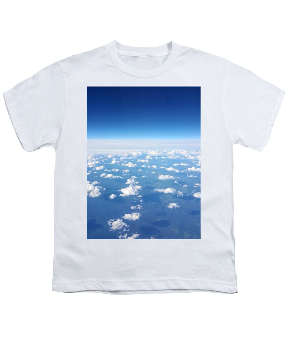 Clouds Youth T-Shirt featuring the photograph Sky Life by Britten Adams