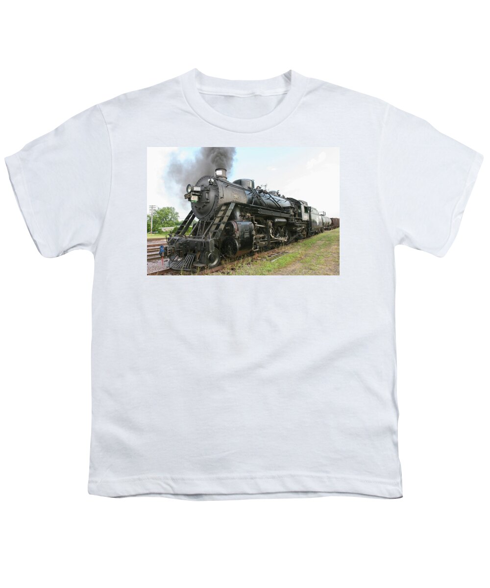 Steam Youth T-Shirt featuring the photograph Steam Engine by Todd Klassy