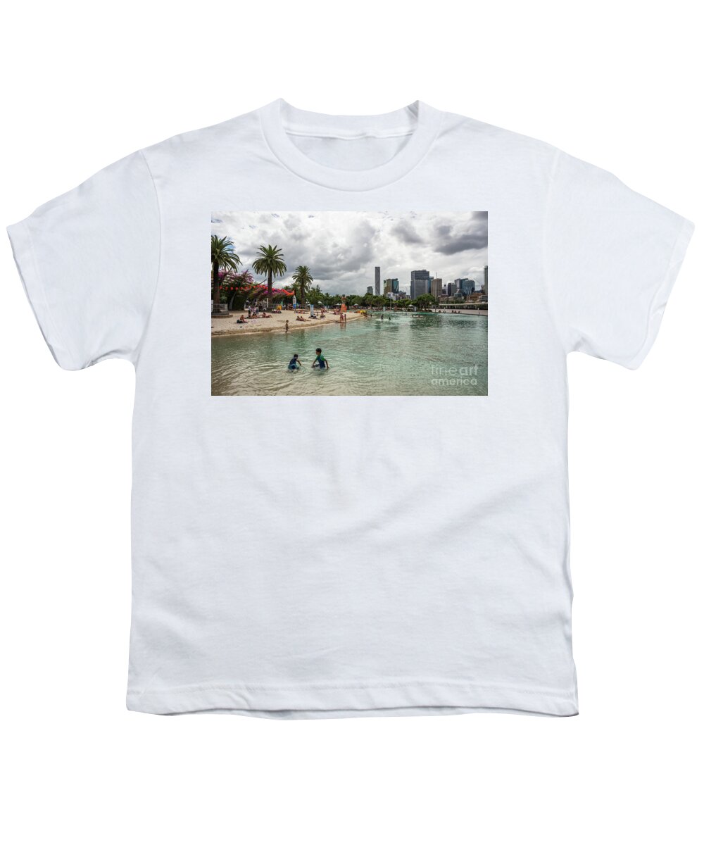 2017 Youth T-Shirt featuring the photograph Streets Beach lagoon by Andrew Michael