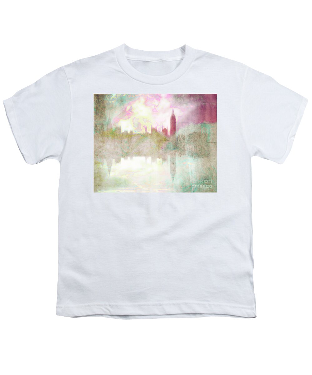 Nag827715r Youth T-Shirt featuring the digital art The Fog is Mine by Edmund Nagele FRPS