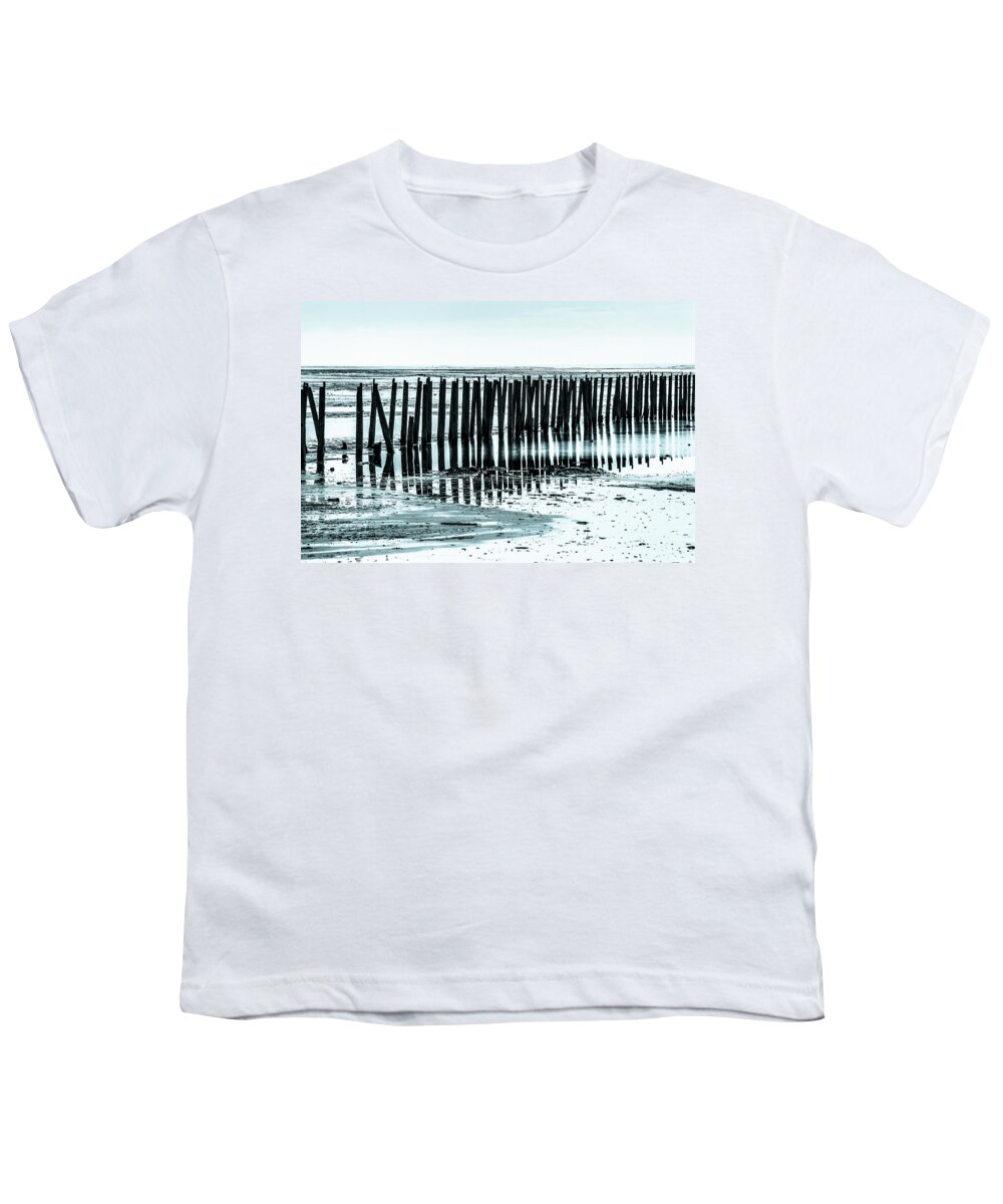 Docks Youth T-Shirt featuring the photograph The old docks by Bryan Carter