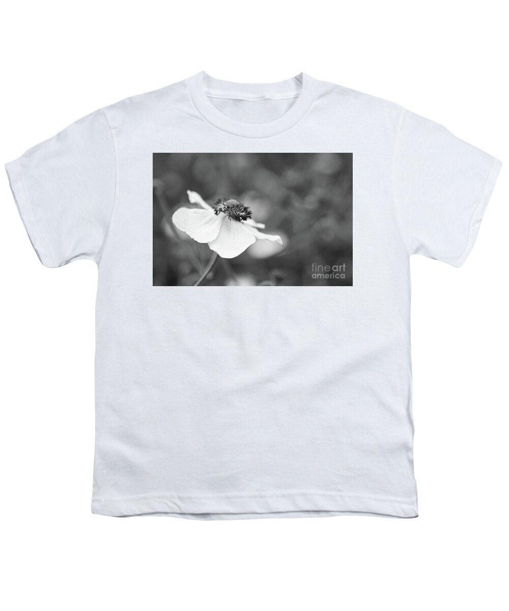 Flower Youth T-Shirt featuring the photograph Tutu - a1bw1 by Variance Collections