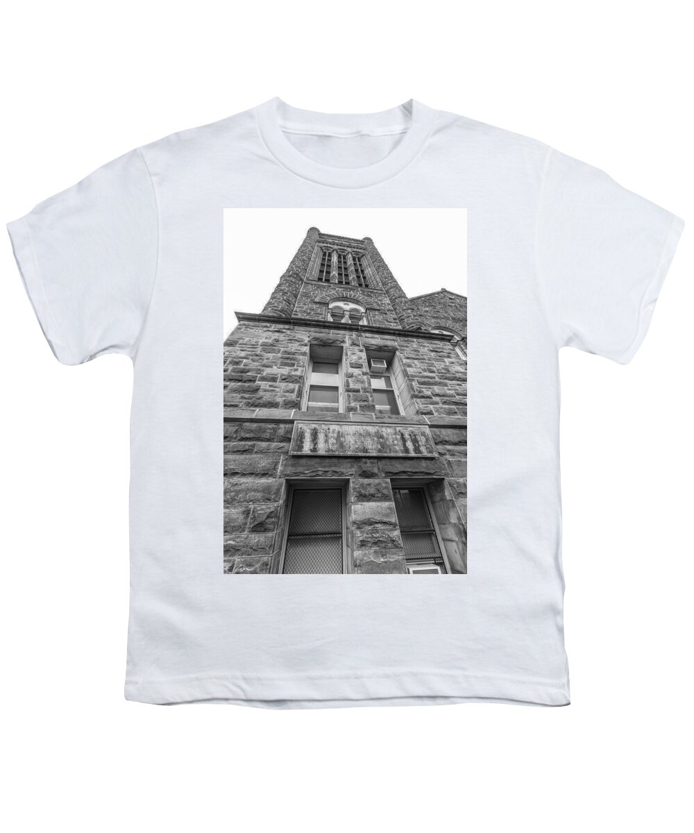 Big Ten Youth T-Shirt featuring the photograph University of Illinois Law Library by John McGraw