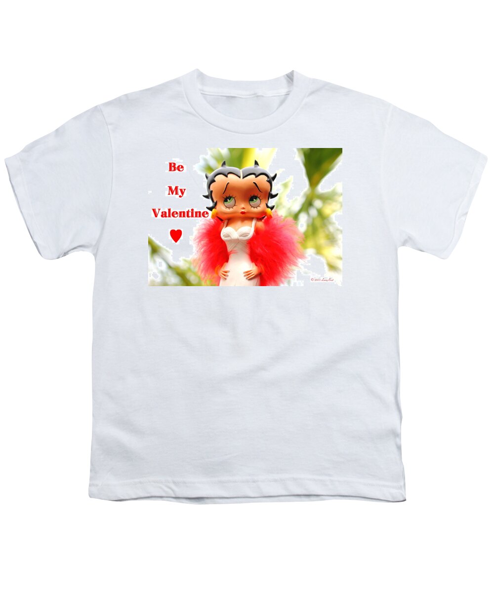 Betty Youth T-Shirt featuring the photograph Valentine Betty - Day by Larry Beat