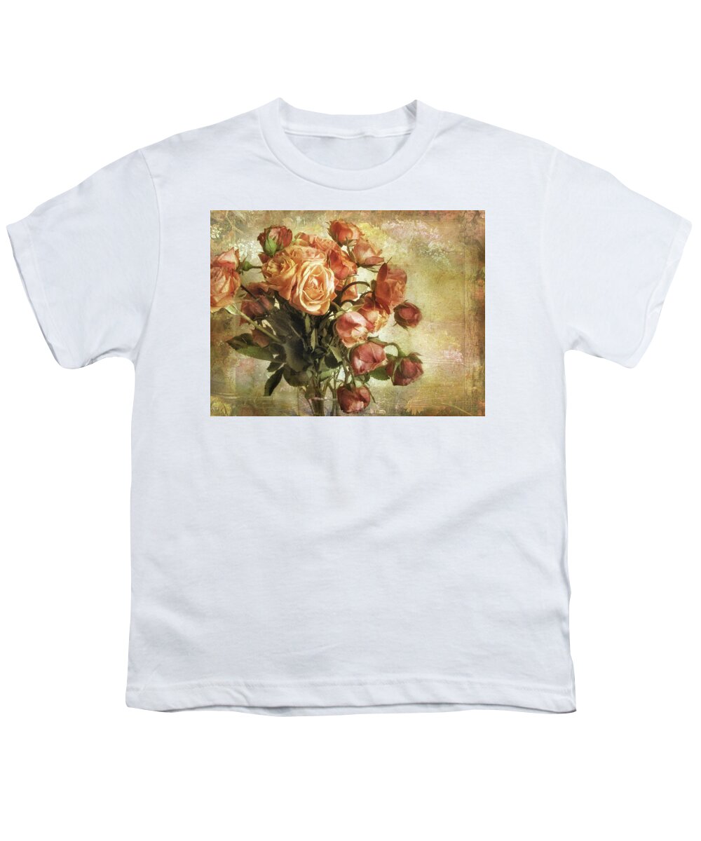 Flowers Youth T-Shirt featuring the photograph Vintage Bloom by Jessica Jenney
