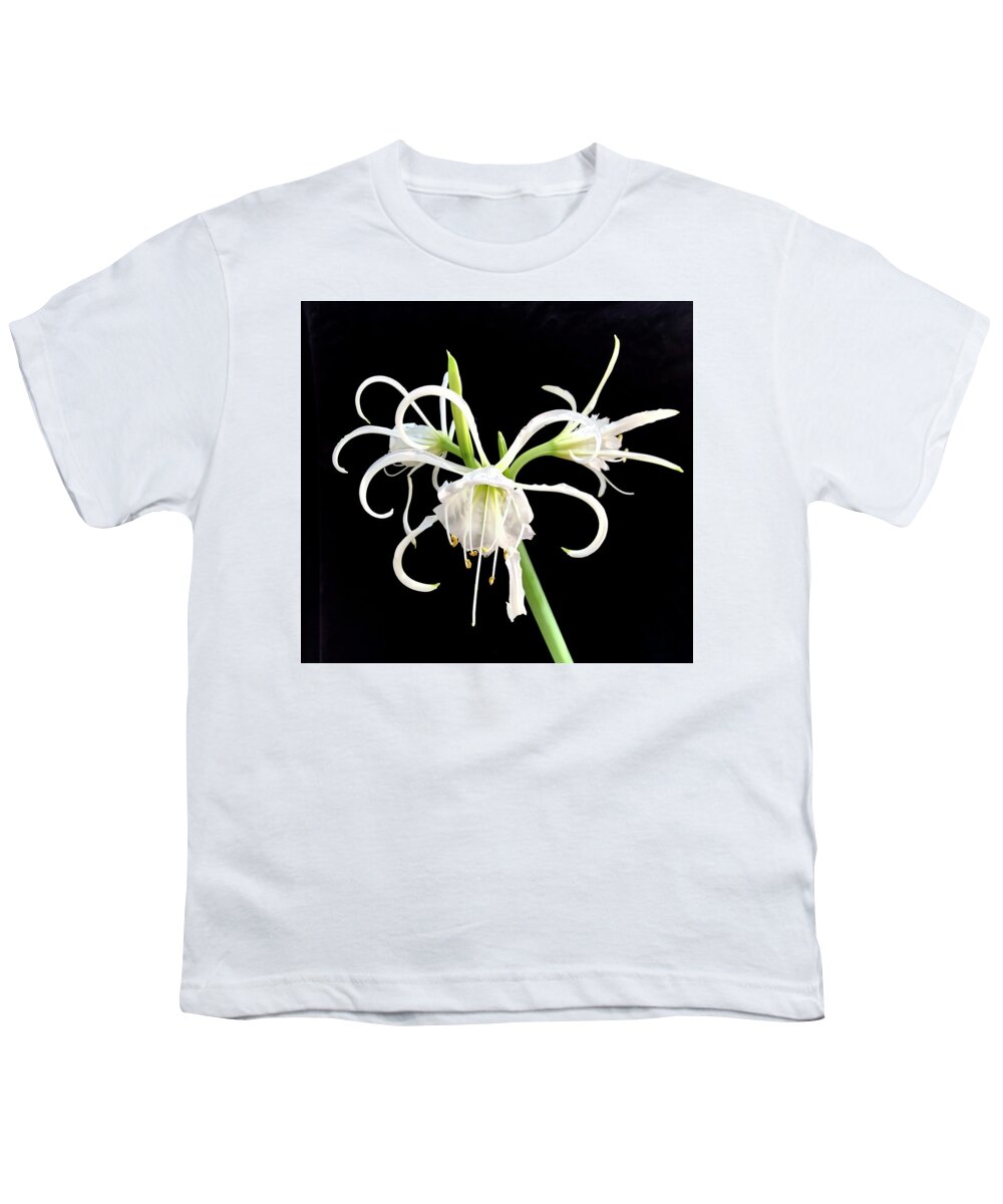 Flower Youth T-Shirt featuring the photograph Peruvian Daffodil #2 by Gini Moore