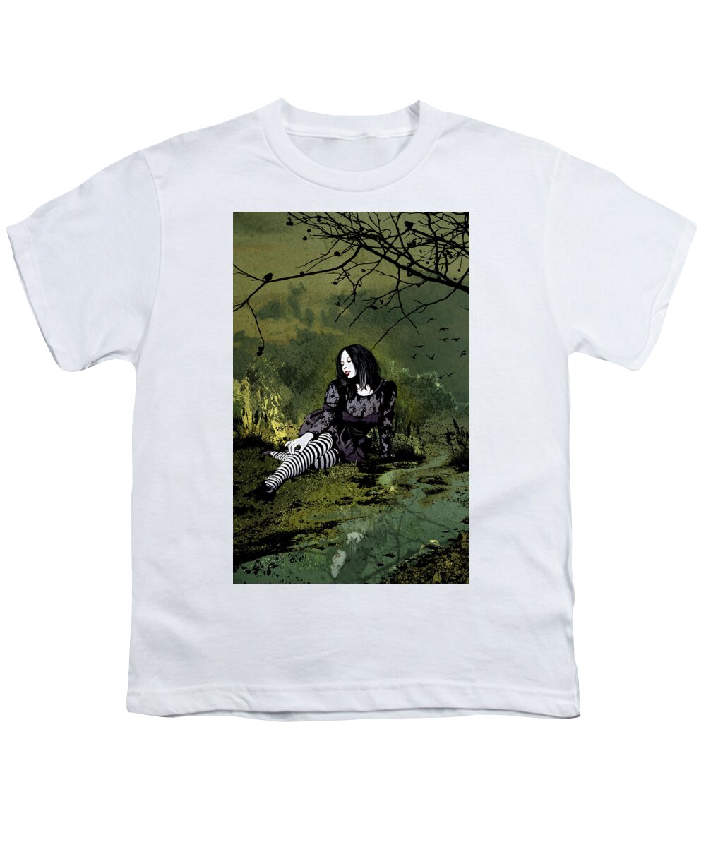 Jason Casteel Youth T-Shirt featuring the digital art After the Storm by Jason Casteel