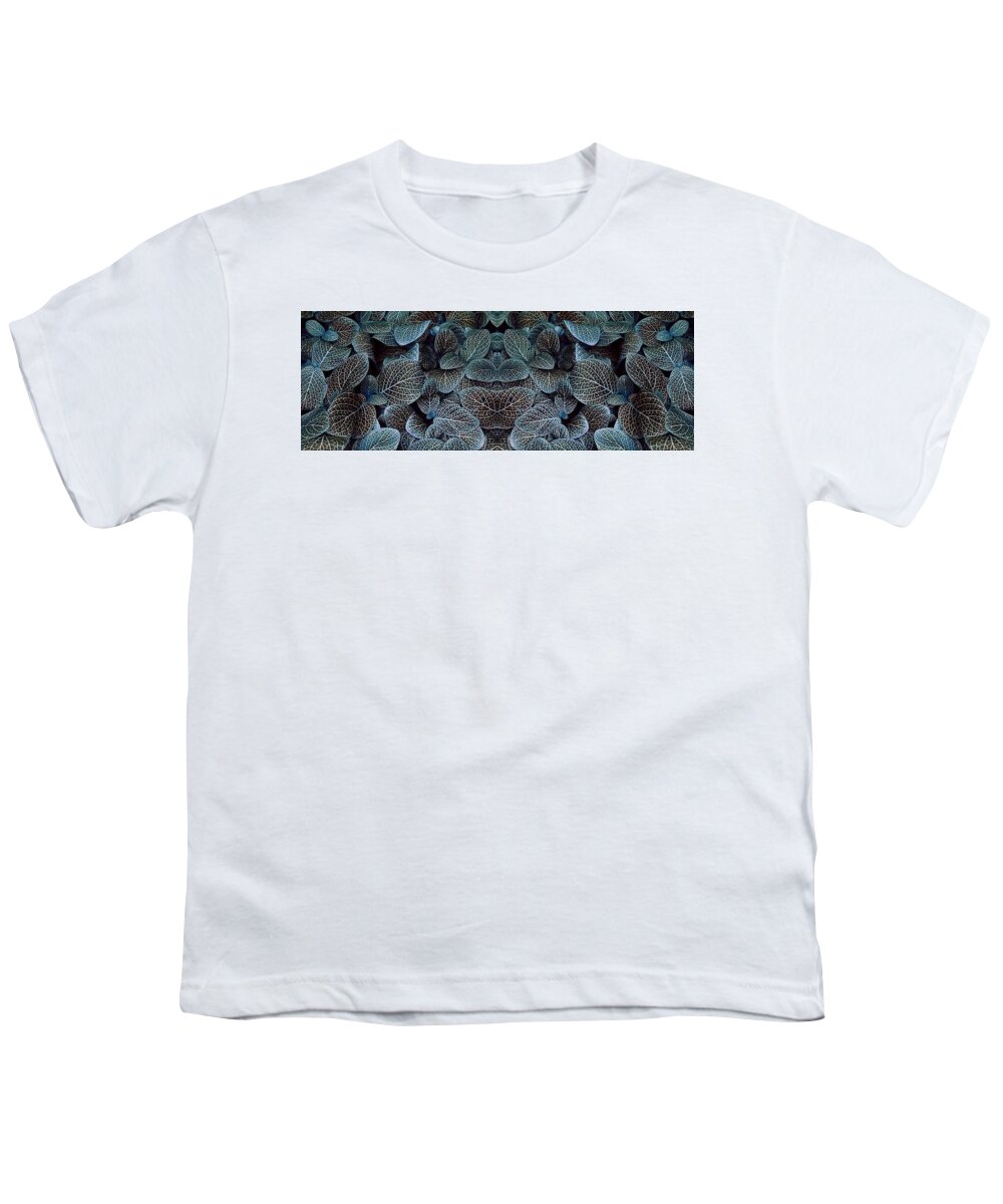 Leaves Youth T-Shirt featuring the photograph Bluey Variant by Wayne Sherriff