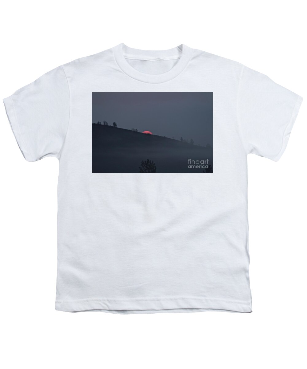 Sunrise Youth T-Shirt featuring the photograph Day Break by Ann E Robson