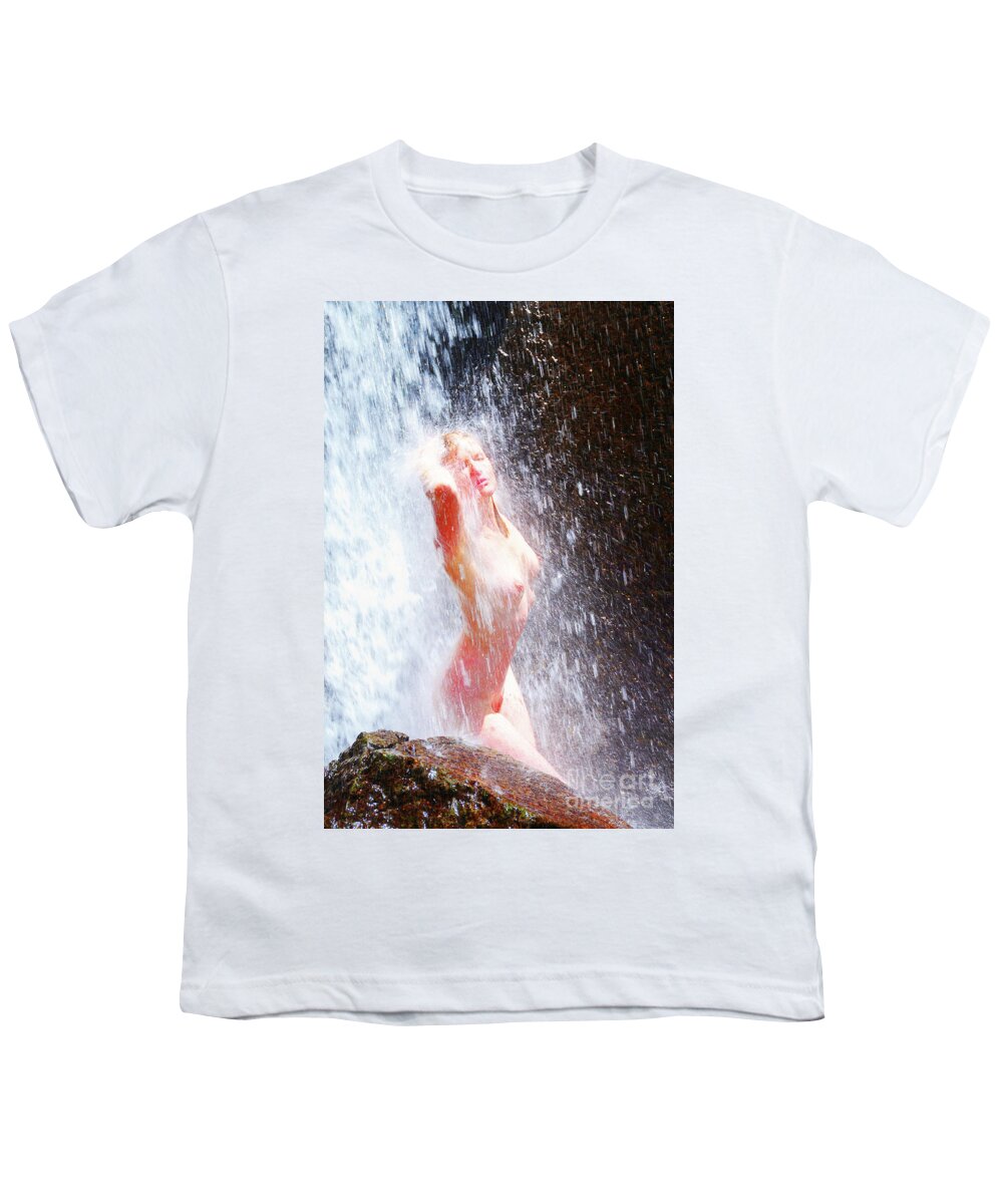 Girl Youth T-Shirt featuring the photograph Explosion Of Beauty by Robert WK Clark