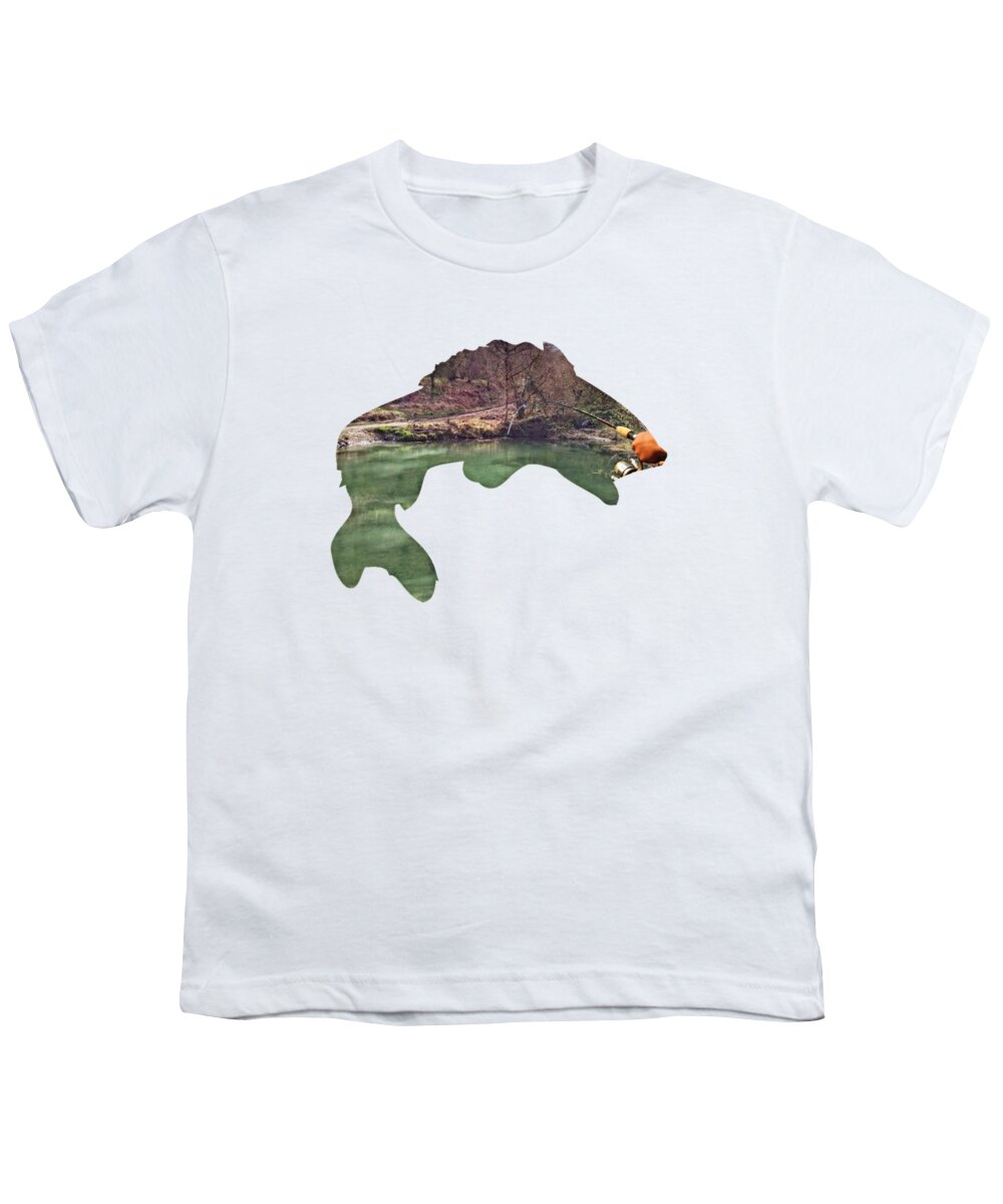 2d Youth T-Shirt featuring the photograph Gone Fishing by Brian Wallace