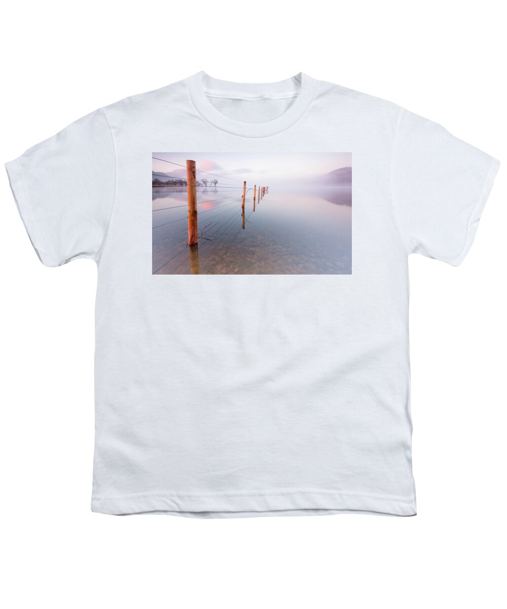 Landscape Youth T-Shirt featuring the photograph Into Infinity by Anita Nicholson