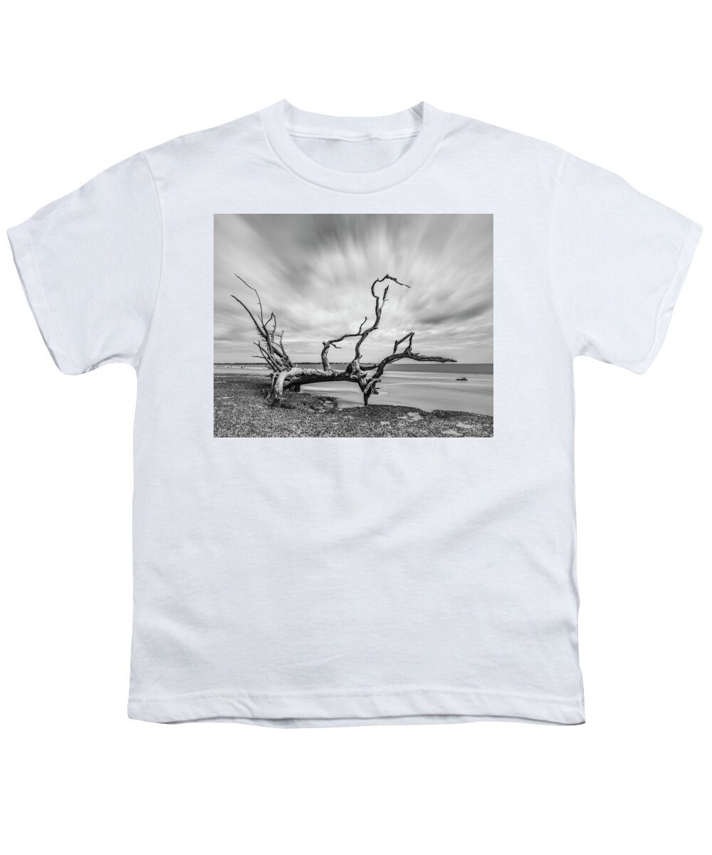 Jekyll Island Youth T-Shirt featuring the photograph Looking Out by Ray Silva
